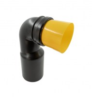 KIT CODO EVACUACION INODORO A PARED DUPLO IN-WALL ROCA